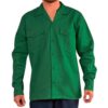 Camisa de Trabajo en Drill para Obrero en Verde, Azul y Beige - Imagen 3