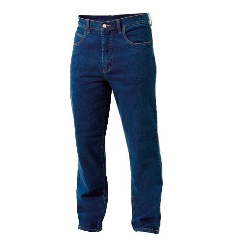 Pantalón de Dotación en Jean Azul Resistente de 14 onzas