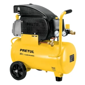 Compresor De Aire Pretul Lubricado Horizontal de 20L 2½HP 127V