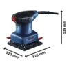 Lijadora Orbital GSS 140 Bosch 110V 220W 14000OPM con 1 lija (3)