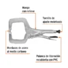 Hombresolo Tipo C de 6 a 18 Truper Acero al Carbono (3)
