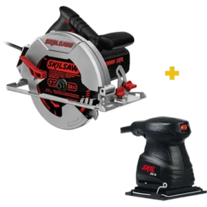 Combo Sierra Circular Skil 1000w + Lijadora de Palma 200w 7232