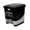 Papelera de Pedal 20L Fullerpinto para Reciclaje negra