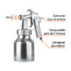 partes pistola truper baja presion