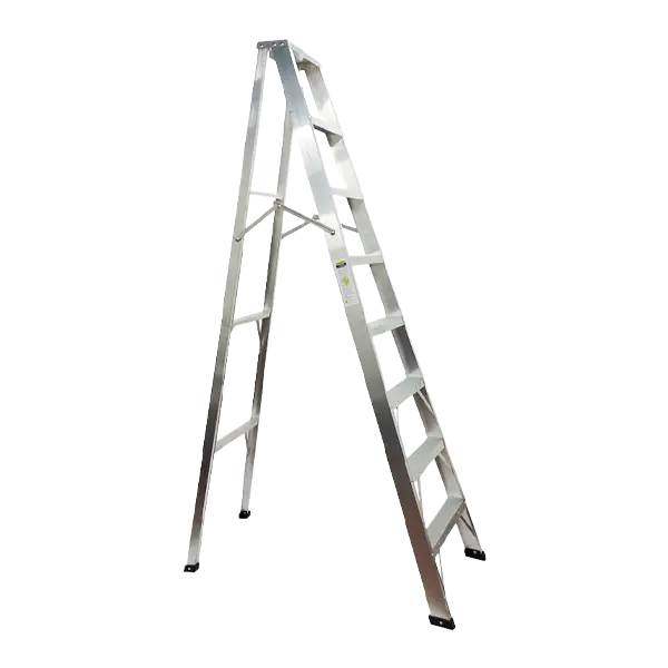 Escalera Certificada Tipo Tijera Aluminio de Uso Industrial