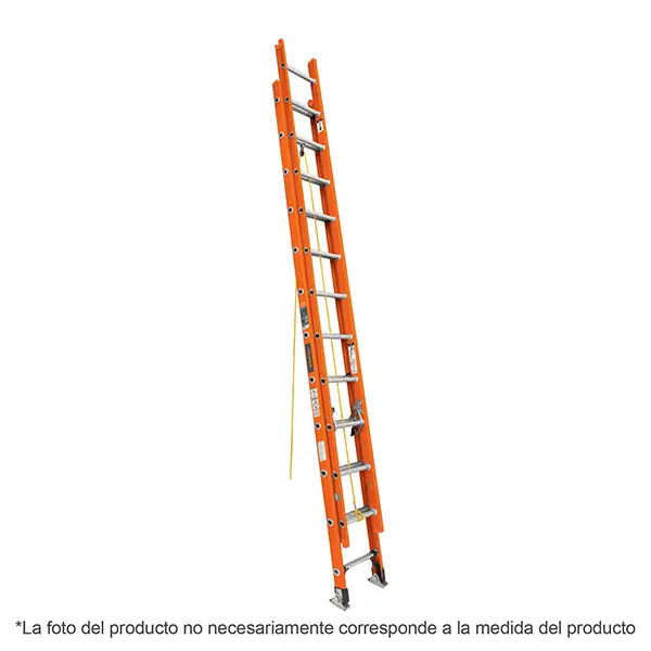 Escalera Dieléctrica de 28 Peldaños Truper ESE-228FV