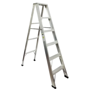 Escalera Industrial Certificada de Aluminio Tipo Tijera