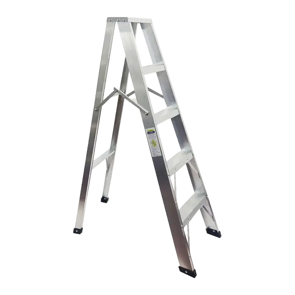 Escalera de Aluminio Industrial Certificada Tipo Tijera