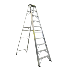 Escalera de Tijera Industrial Certificada en Aluminio