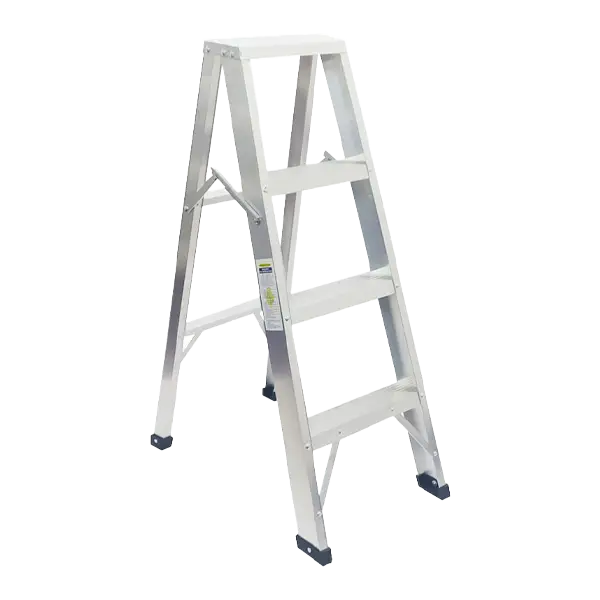 Escalera de Tijera Industrial de Aluminio Certificada