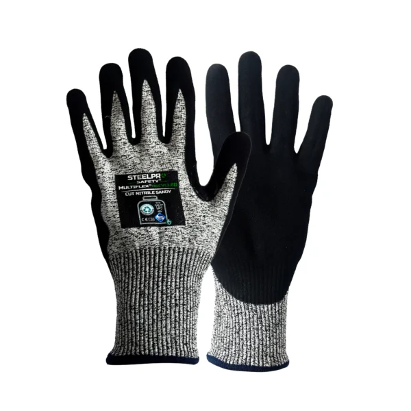 Guante de Seguridad Multiflex Anticorte Nitrilo Sandy Steelpro