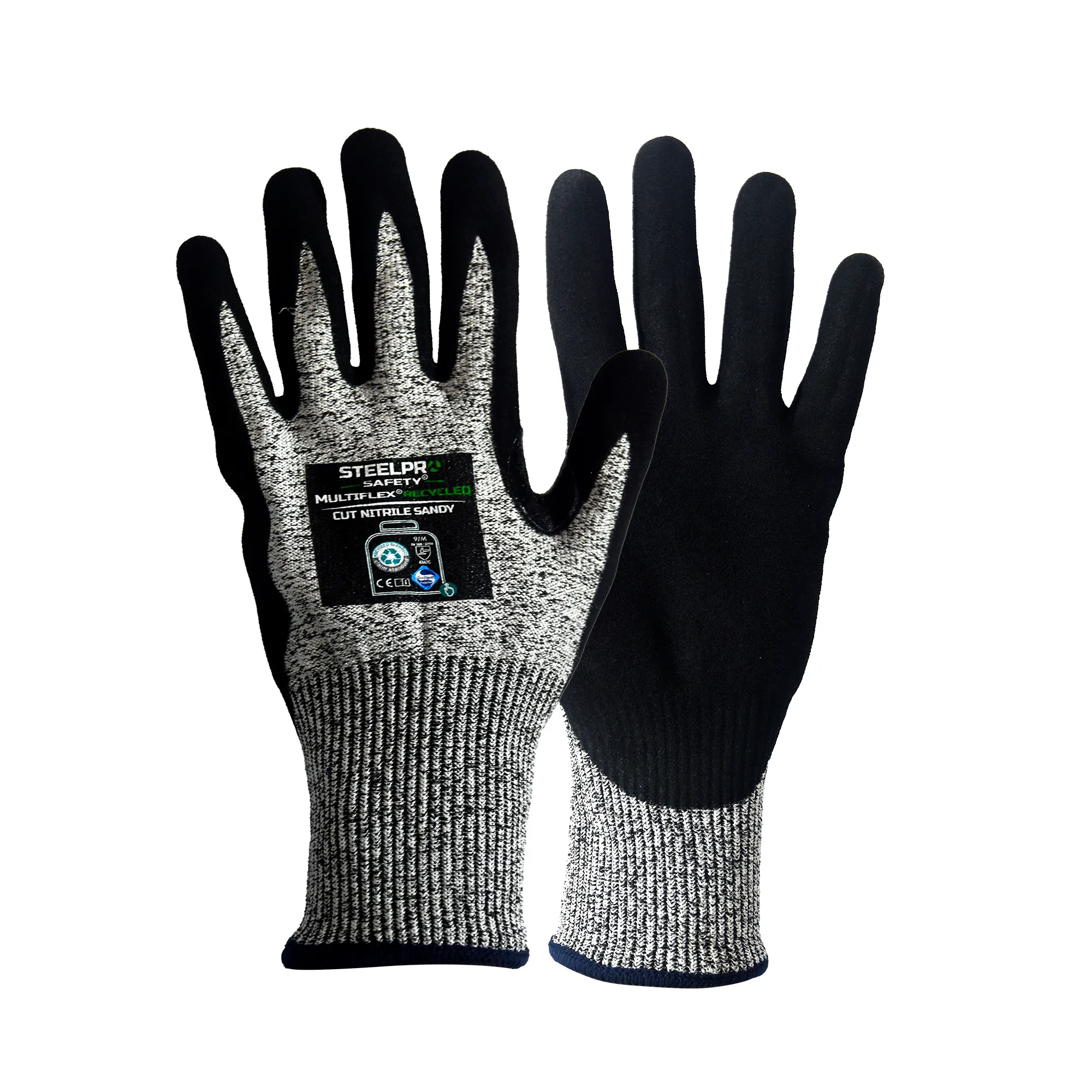 Guante de Seguridad Multiflex Anticorte Nitrilo Sandy Steelpro