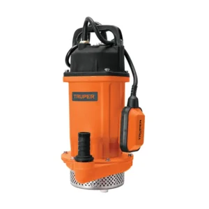 Bomba Sumergible Truper BOS-1LH de 1HP 140L-min Agua limpia (1)