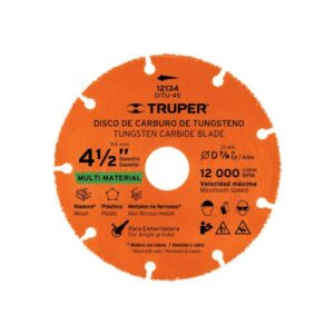 Disco multimaterial 4 y media pulgadas Truper