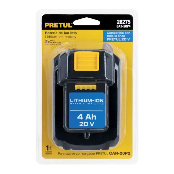 Bateria Ion Litio 20V 4Ah Pretul 4