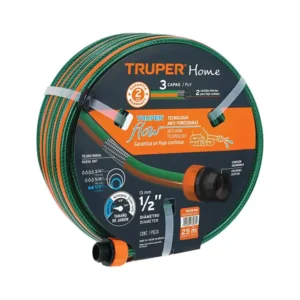Manguera Reforzada Truper MAN-25X1-2RE de Conexión 25 m (1)
