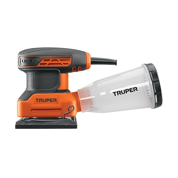 Lijadora Orbital 1-4 hoja Truper 240W LIOR-1-4A3