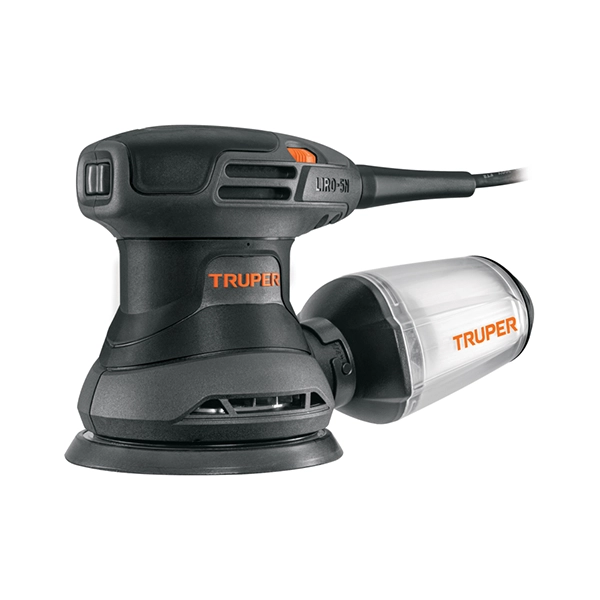 Lijadora Roto Orbital 5" Truper 260W LIRO-5N2