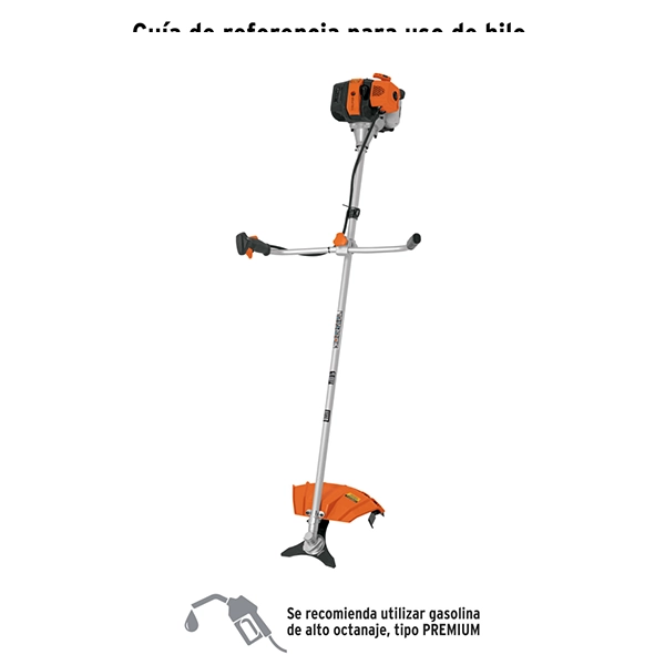 Guadaña Manubrio Tipo "bici" Truper 52 cc 2HP DES-250