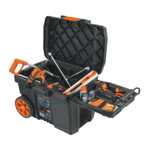 Caja Herramientas Truper con Ruedas y Mango Telescópico 57 L CHP-23R