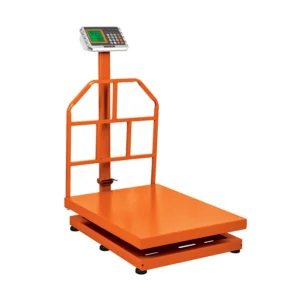 Báscula Plataforma Plegable Truper 600 kg Electrónica BAS-600PLA