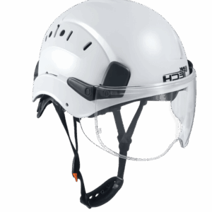 Casco-rescatista-Linktech-visor-transparente-blanco-seguridad-industrial-Agrofarbef-Bucaramanga