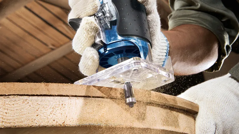 Fresadora de Mano Bosch GKF550