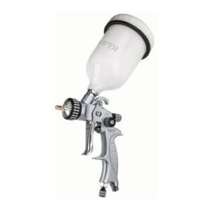 pistola de gravedad 600ml vaso plastico uso automotriz truper expert 14031